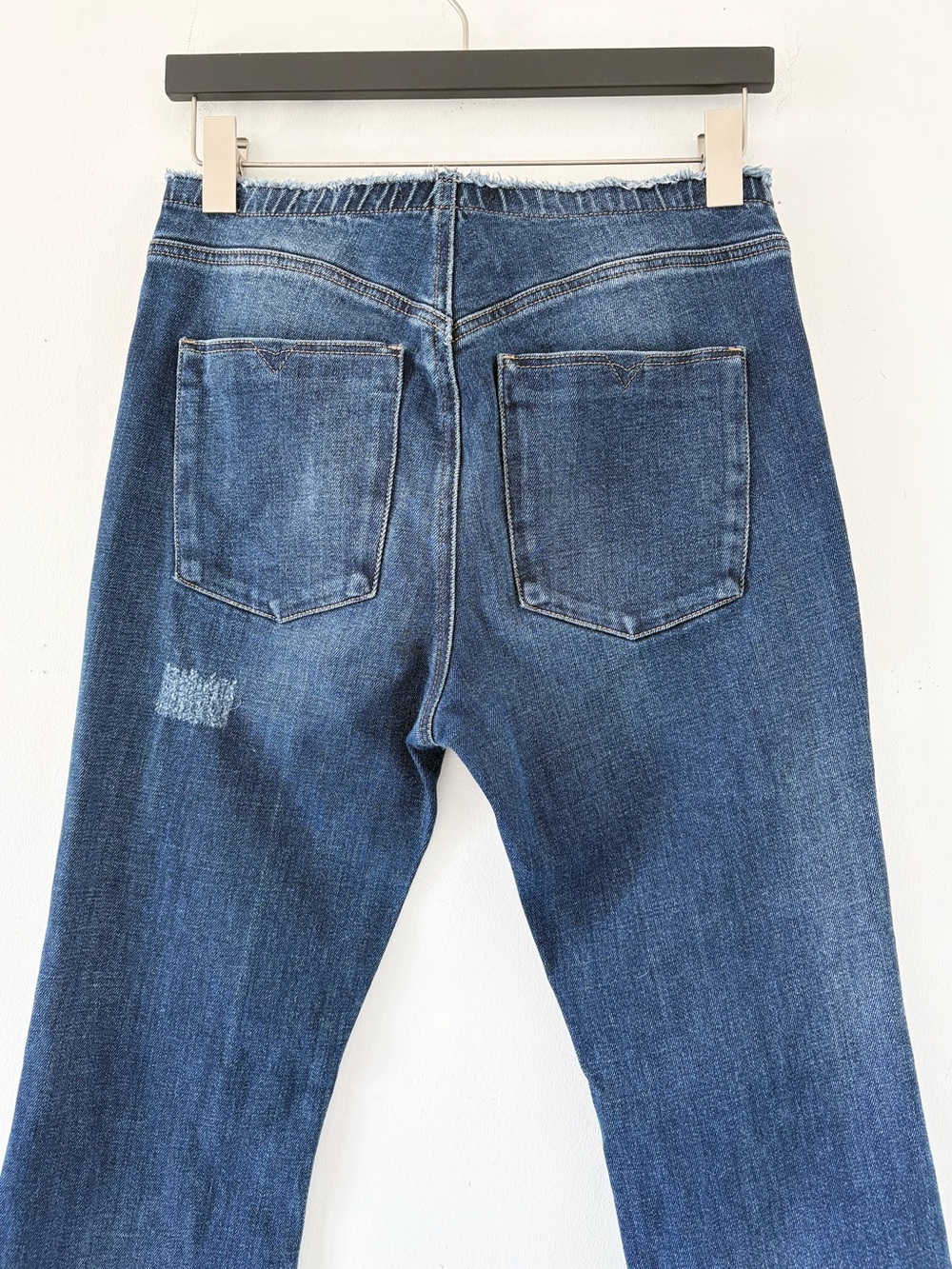Diesel De-Doras Patchwork Bootcut Jeans - Picture 4 of 8